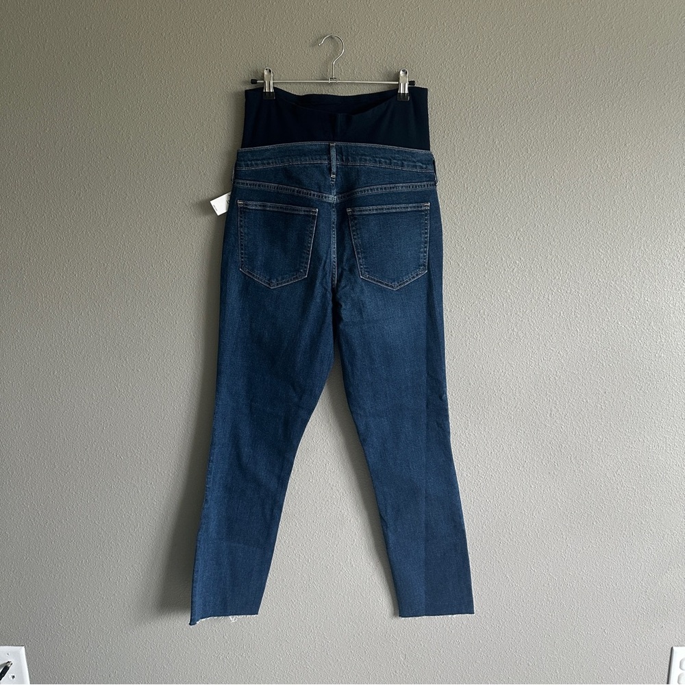 NWT Gap Maternity Blue Jeans 28/6 Long - Picture 5 of 9